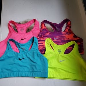 4 Piece Nike Sports Bras Bundle